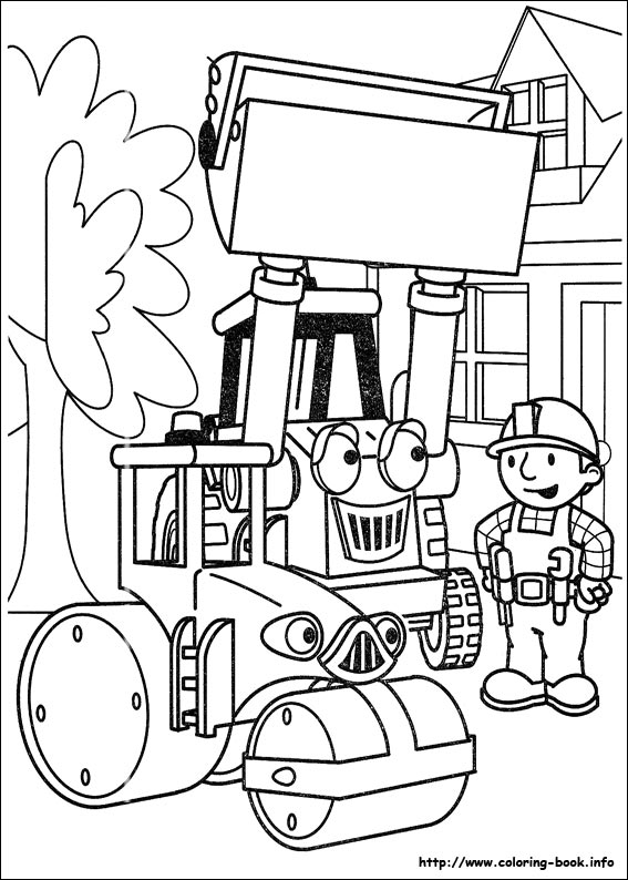 Bob the Builder coloring picture